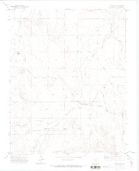 Trinchera 1971 topographic map thumbnail