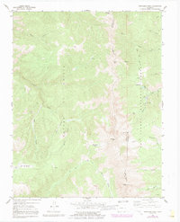 Trinchera Peak 1967 topographic map thumbnail