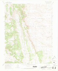 Timber Mountain 1961 topographic map thumbnail