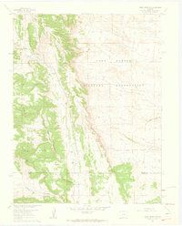 Timber Mountain 1961 topographic map preview