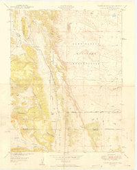 Timber Mountain 1949 topographic map thumbnail
