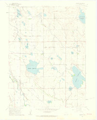 Timnath 1960 topographic map thumbnail