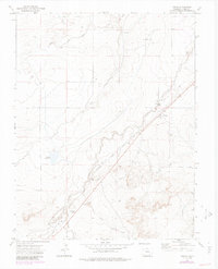 Timpas 1972 topographic map preview