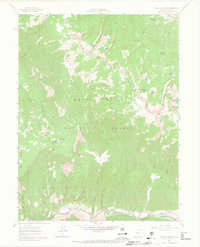 Toner Reservoir 1961 topographic map thumbnail