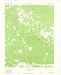 Toner Reservoir 1961 topographic map thumbnail
