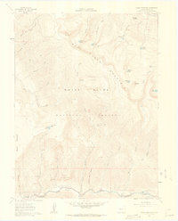 Toner Reservoir 1961 topographic map thumbnail