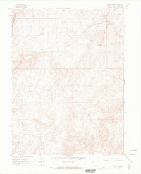 Texas Creek 1964 topographic map thumbnail