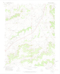 Thatcher 1970 topographic map thumbnail