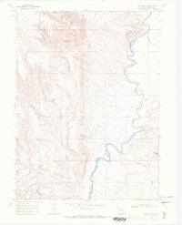 The Nipple 1969 topographic map thumbnail