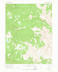 Thimble Rock 1960 topographic map thumbnail