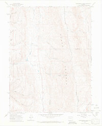 Thirteenmile Creek 1966 topographic map thumbnail