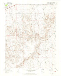 Thompson Arroyo 1966 topographic map thumbnail