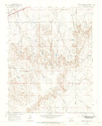 Thompson Arroyo 1966 topographic map thumbnail