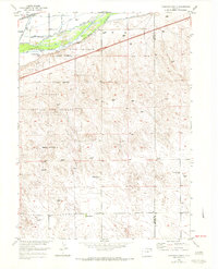 Tamarack Ranch 1953 topographic map thumbnail