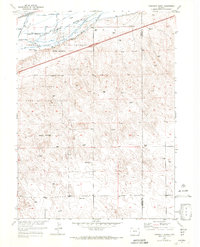 Tamarack Ranch 1953 topographic map thumbnail