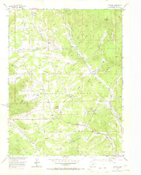 Tarryall 1956 topographic map thumbnail