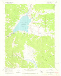 Taylor Park Reservoir 1967 topographic map thumbnail