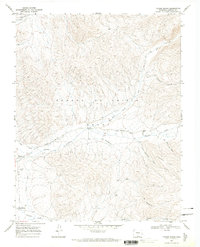 Taylor Ranch 1967 topographic map thumbnail