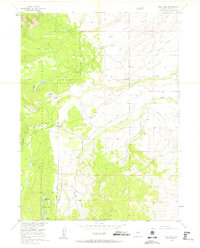 Teal Lake 1955 topographic map thumbnail
