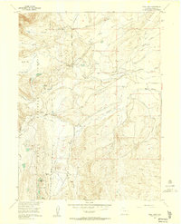 Teal Lake 1955 topographic map thumbnail