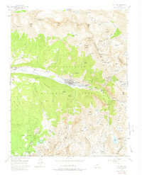 Telluride 1955 topographic map thumbnail
