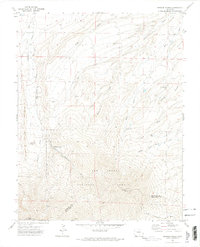 Spanish Peaks 1971 topographic map thumbnail