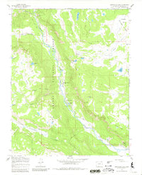 Spectacle Lake 1967 topographic map thumbnail
