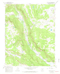 Spectacle Lake 1967 topographic map thumbnail