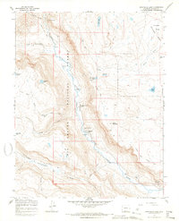 Spectacle Lake 1967 topographic map thumbnail
