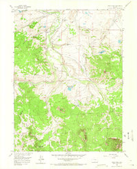 Spicer Peak 1956 topographic map thumbnail