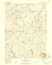 Spicer Peak 1956 topographic map thumbnail