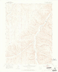 Square S Ranch 1952 topographic map thumbnail