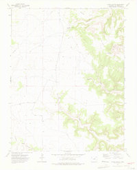 Stage Canyon 1972 topographic map thumbnail