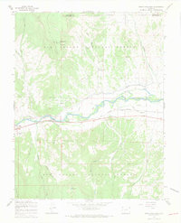 South Fork East 1967 topographic map preview