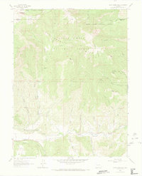 South Mamm Peak 1960 topographic map thumbnail