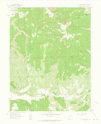 South Mamm Peak 1960 topographic map thumbnail