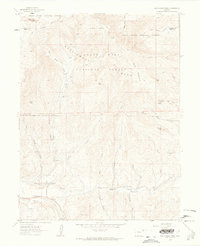 South Mamm Peak 1960 topographic map thumbnail