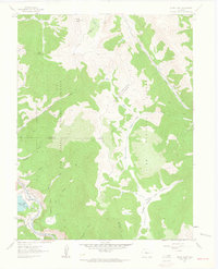 South Peak 1961 topographic map thumbnail