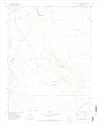 South Rattlesnake Butte 1971 topographic map thumbnail