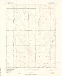 South Roggen 1950 topographic map thumbnail