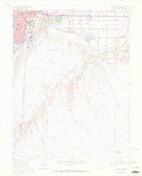 Southeast Pueblo 1960 topographic map thumbnail