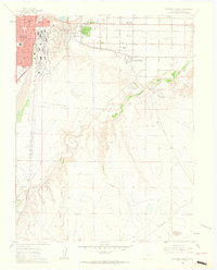 Southeast Pueblo 1960 topographic map thumbnail