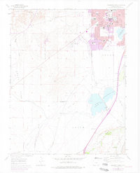 Southwest Pueblo 1961 topographic map preview