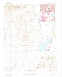 Southwest Pueblo 1961 topographic map preview