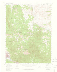 Cameron Mountain 1956 topographic map thumbnail