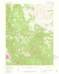 Cameron Mountain 1956 topographic map thumbnail