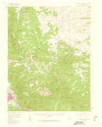 Cameron Mountain 1956 topographic map thumbnail