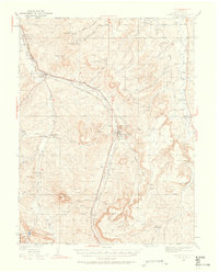 Castle Rock 1940 topographic map thumbnail