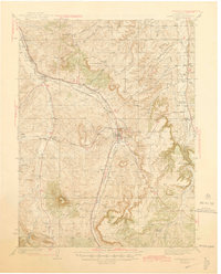 Castle Rock 1945 topographic map thumbnail