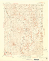 Castle Rock 1945 topographic map thumbnail
